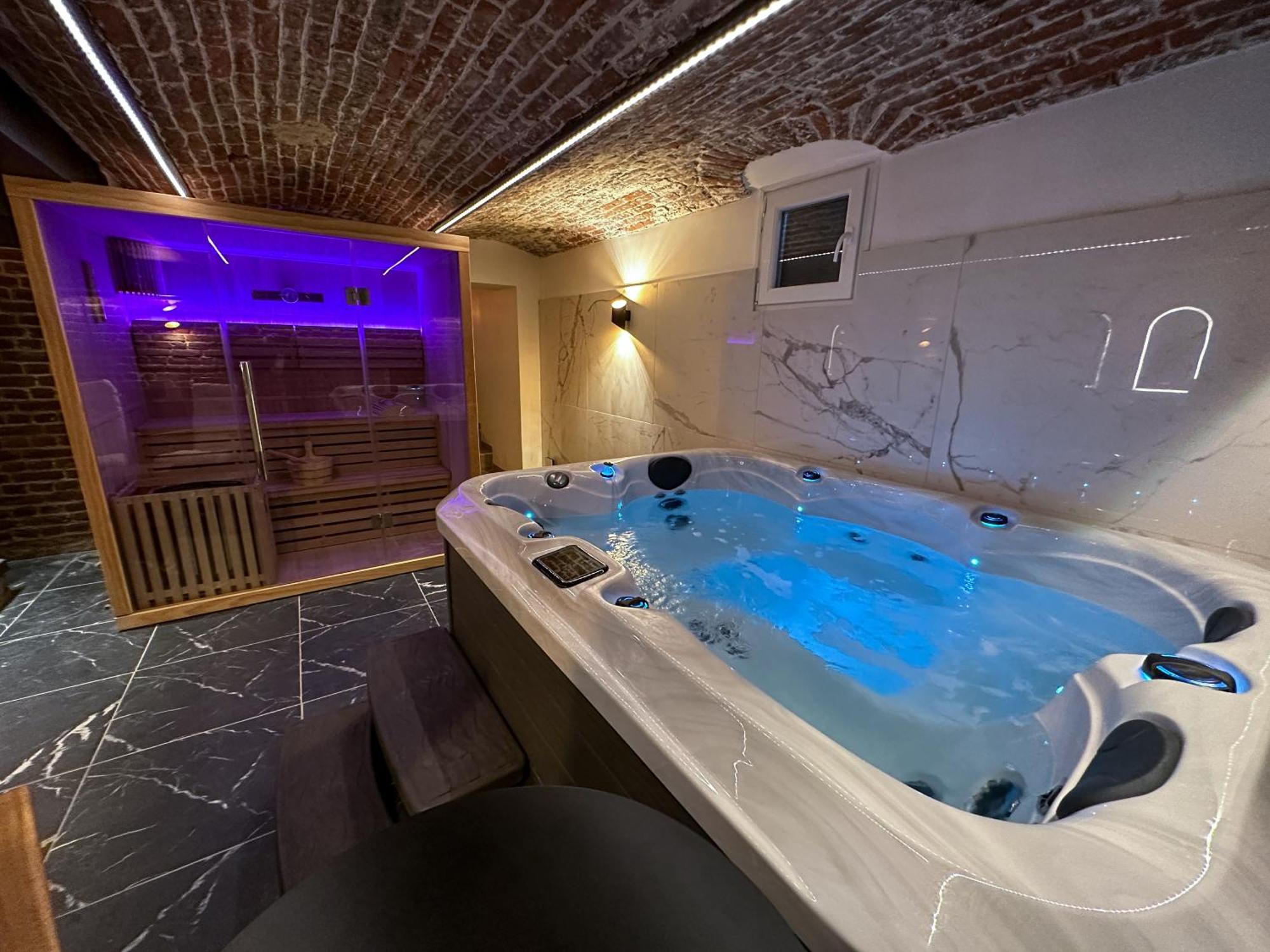Le Bijou - Appartement, Sauna Et Jacuzzi - ליל מראה חיצוני תמונה